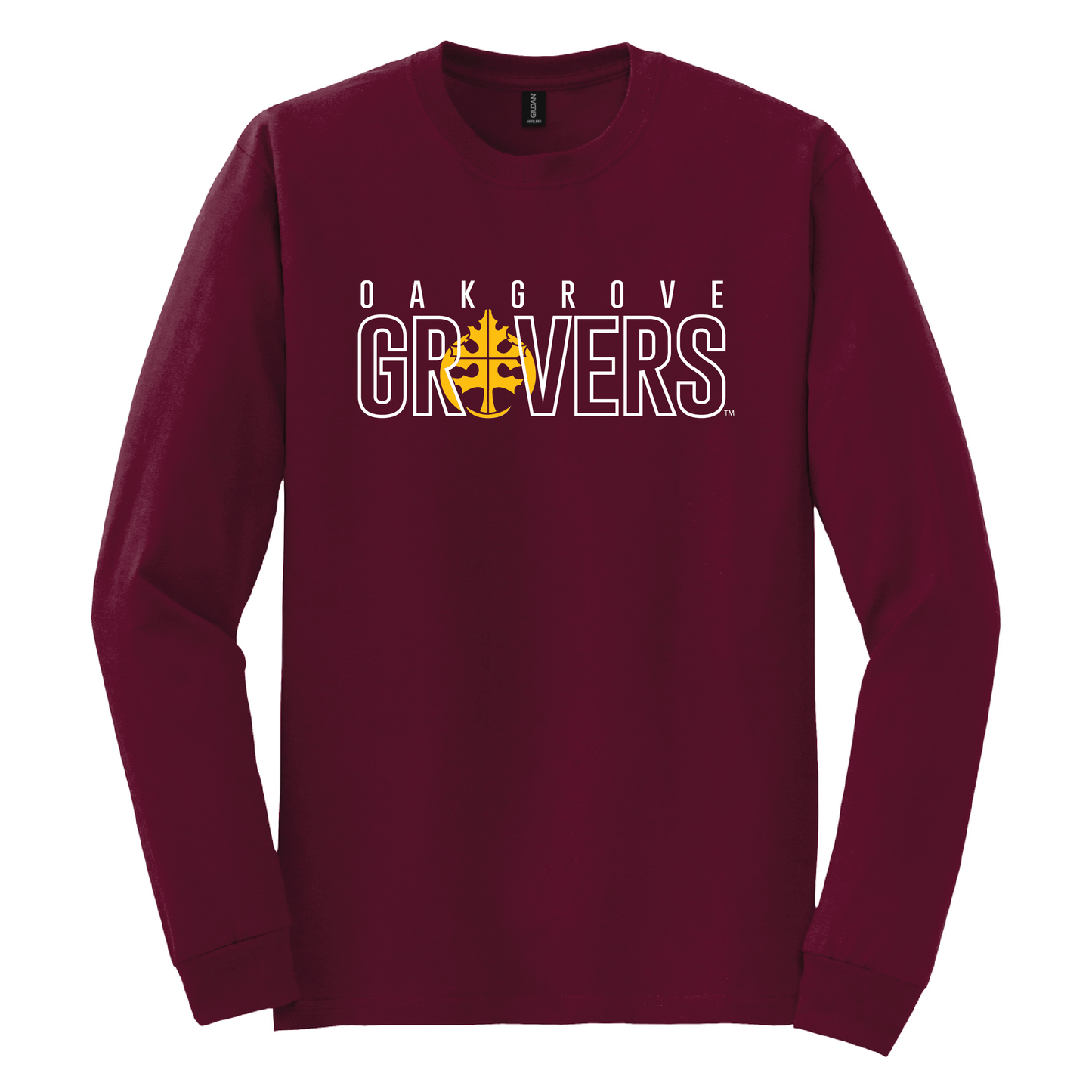 Oak Grove Gildan® DryBlend® 50 Cotton/50 Poly Long Sleeve T-Shirt (8400)