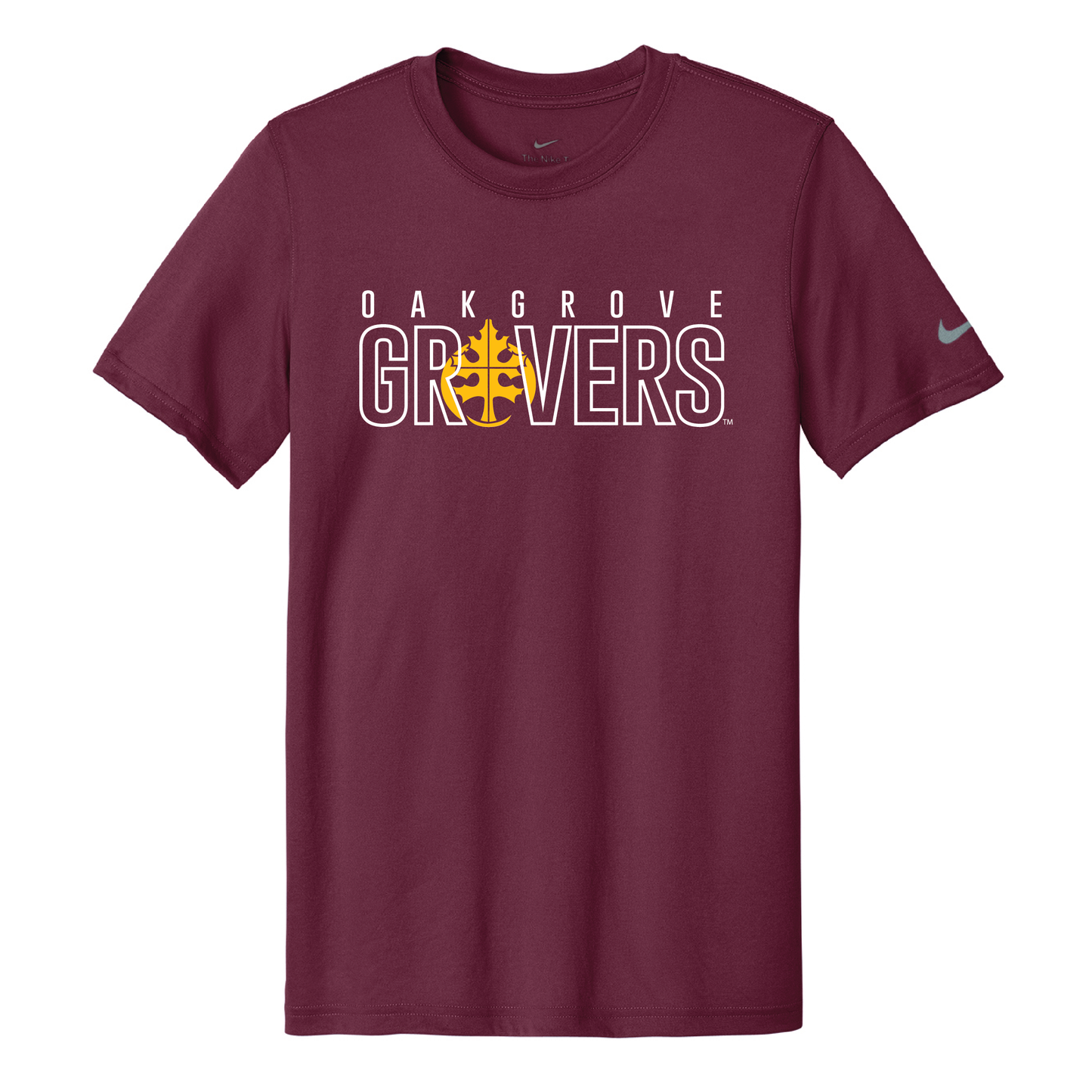 Oak Grove Nike Swoosh Sleeve rLegend Tee (NKDX8730)