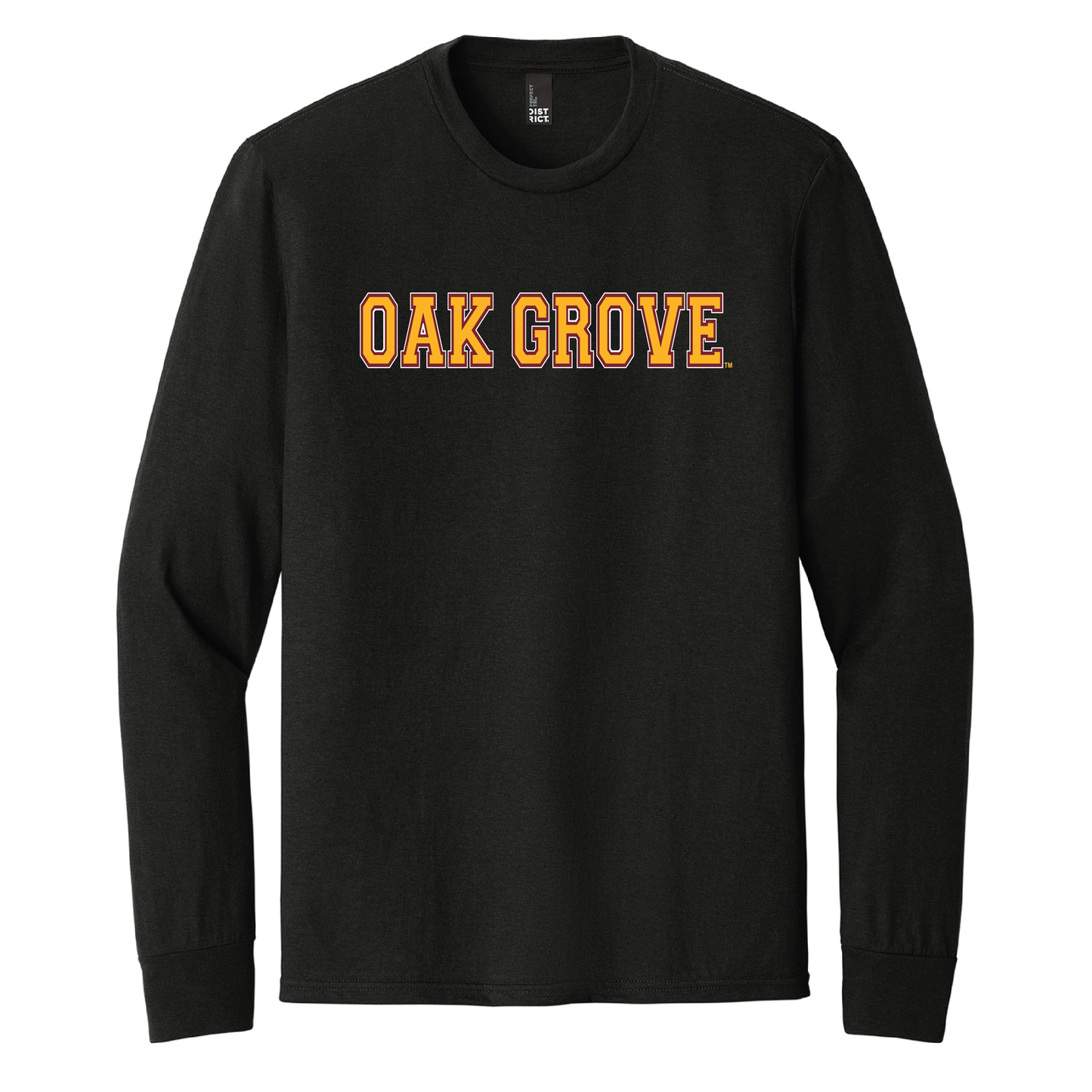 Oak Grove District® Perfect Tri® Long Sleeve Tee (DM132)