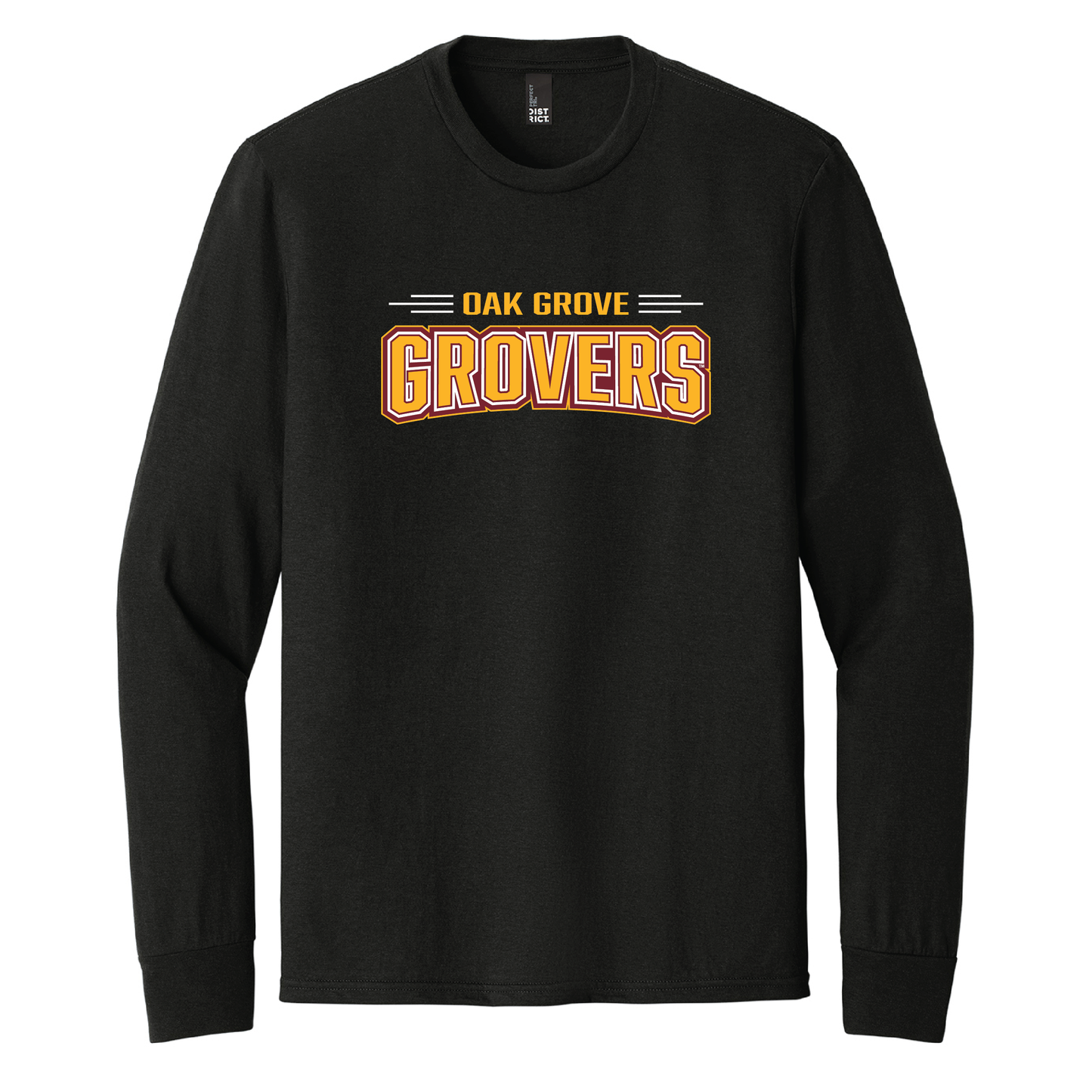 Oak Grove District® Perfect Tri® Long Sleeve Tee (DM132)