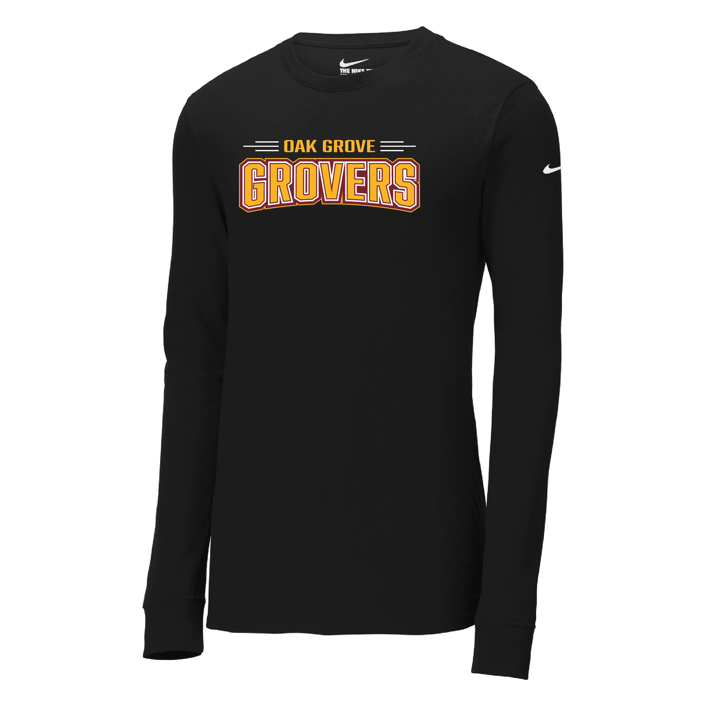 Oak Grove Nike Dri-FIT Cotton/Poly Long Sleeve Tee (NKBQ5230)