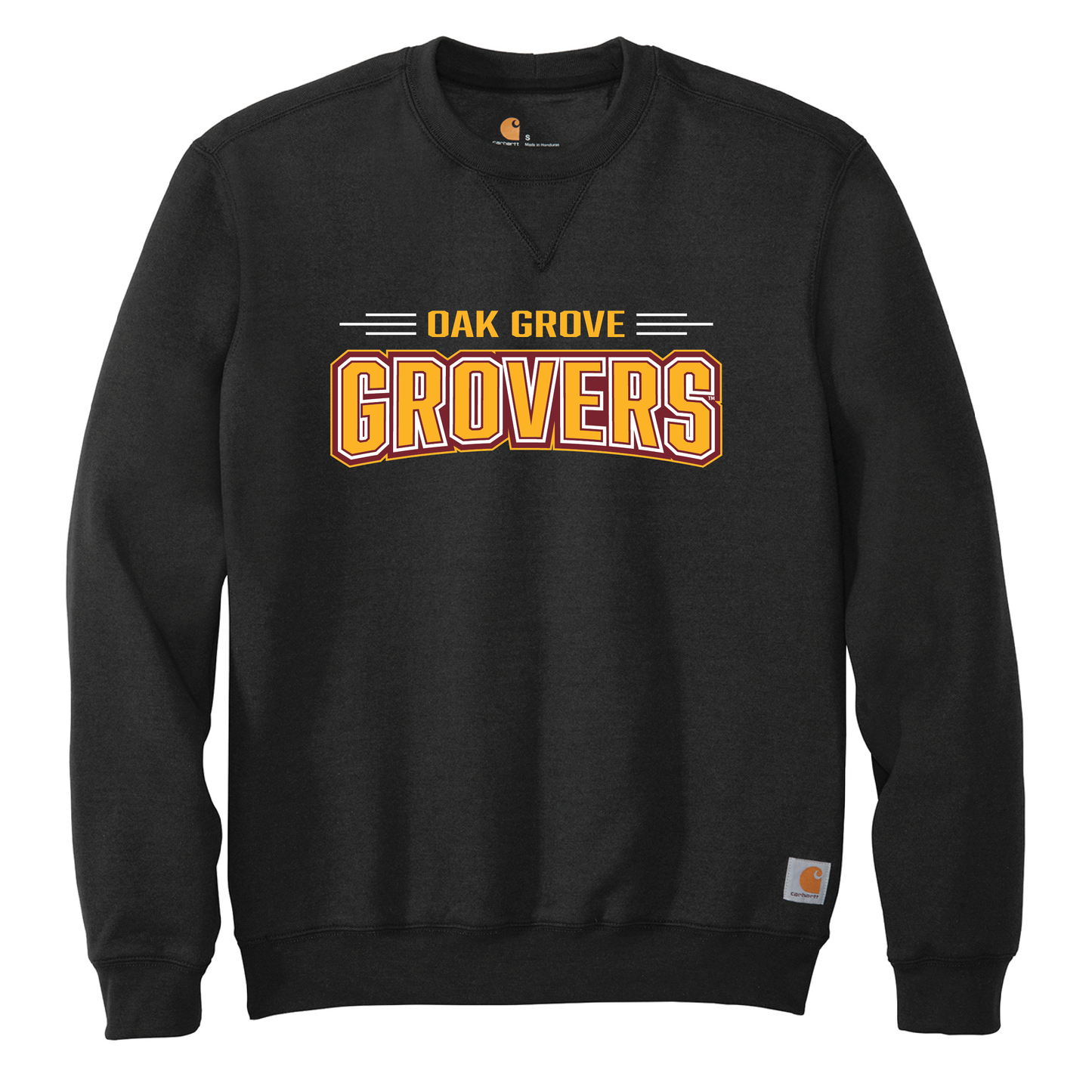 Oak Grove Carhartt® Midweight Crewneck Sweatshirt (CTK124)