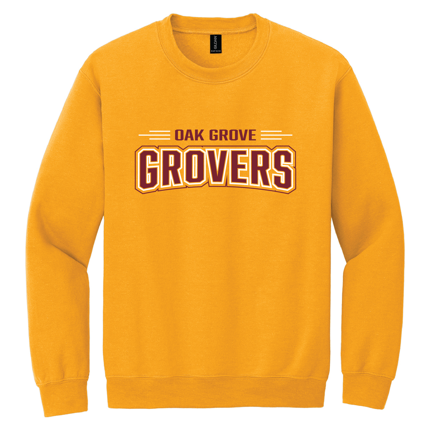 Oak Grove Gildan® Heavy Blend™ Crewneck Sweatshirt (18000)