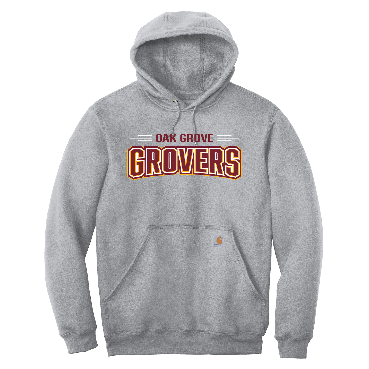Oak Grove Carhartt® Midweight Hooded Sweatshirt (CTK121)