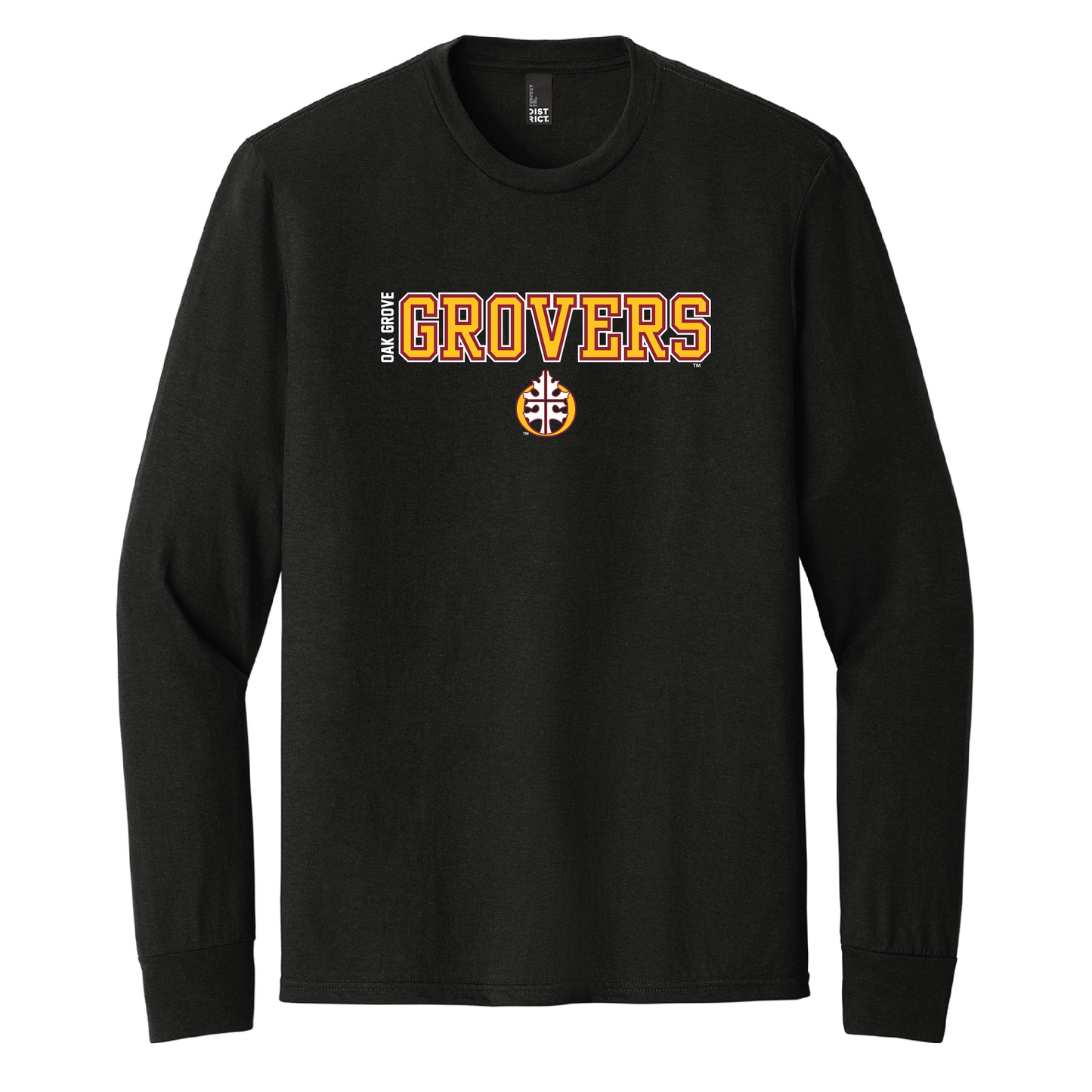 Oak Grove District® Perfect Tri® Long Sleeve Tee (DM132)