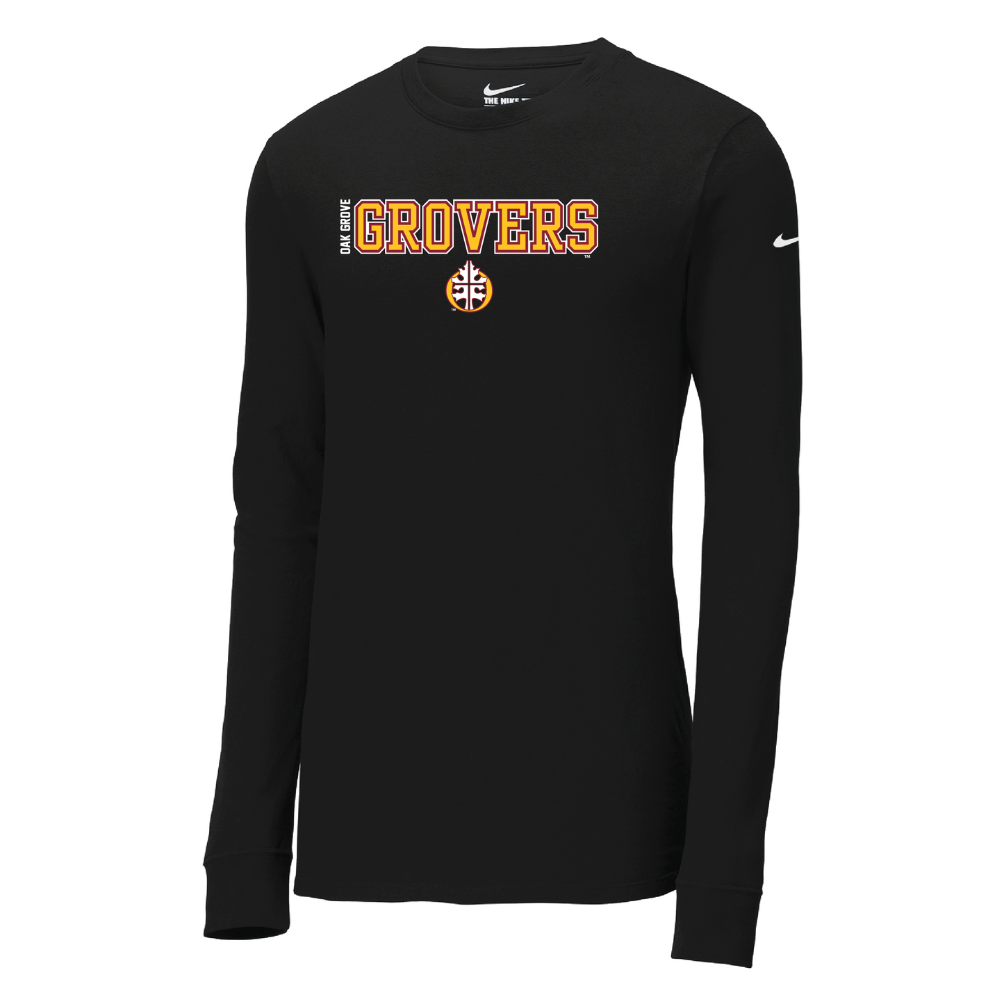 Oak Grove Nike Dri-FIT Cotton/Poly Long Sleeve Tee (NKBQ5230)