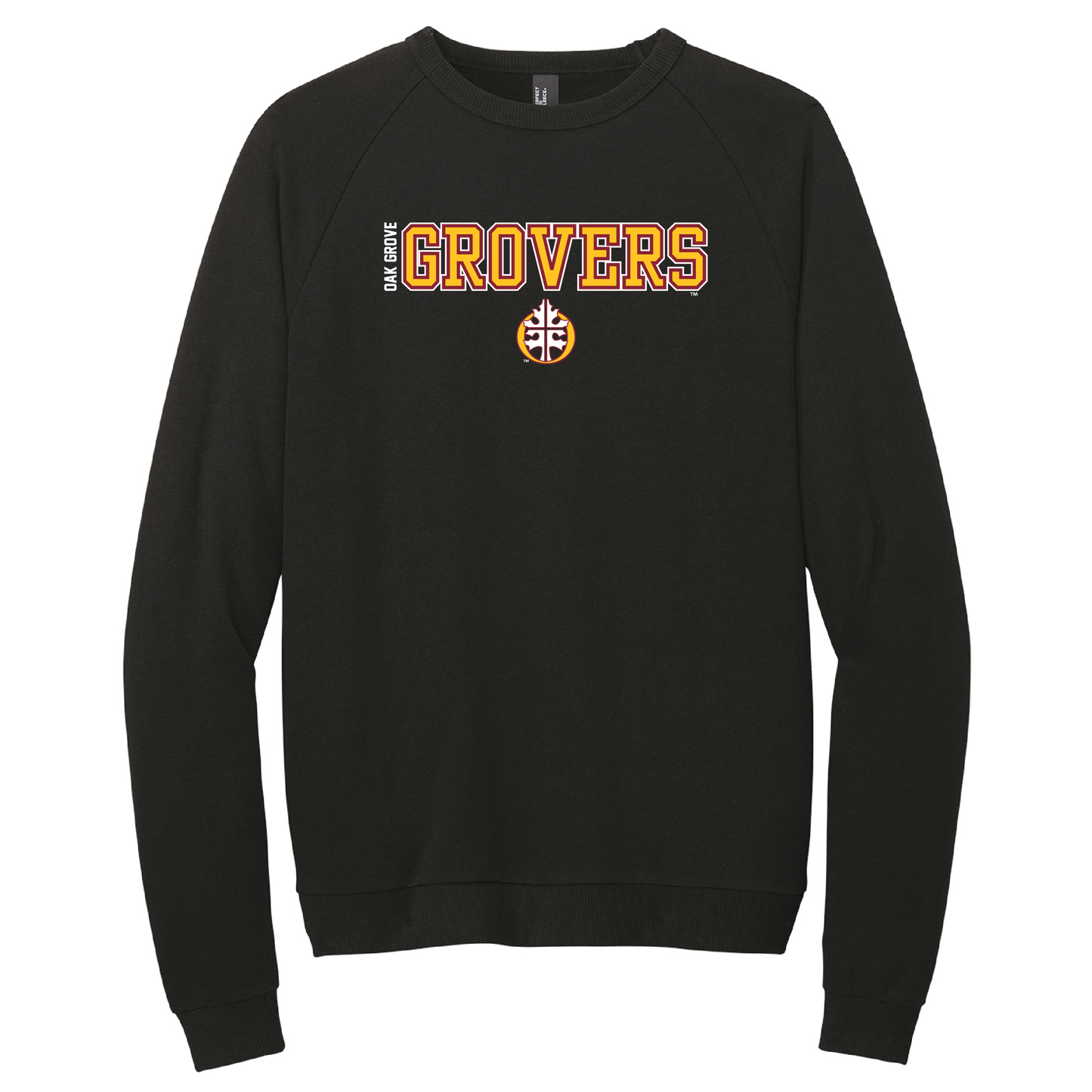 Oak Grove District® Perfect Tri® Fleece Crewneck Sweatshirt (DT1304)