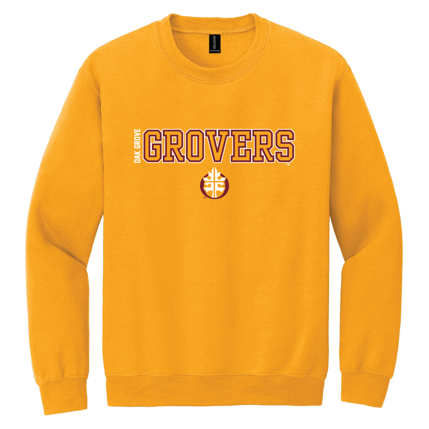 Oak Grove Gildan® Heavy Blend™ Crewneck Sweatshirt (18000)