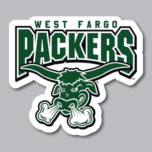 PACKERS WINDOW STICKER 1124