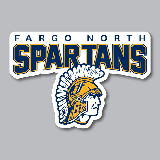 SPARTANS CAR WINDOW STICKER 1124