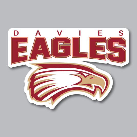 EAGLES WINDOW STICKER 1124