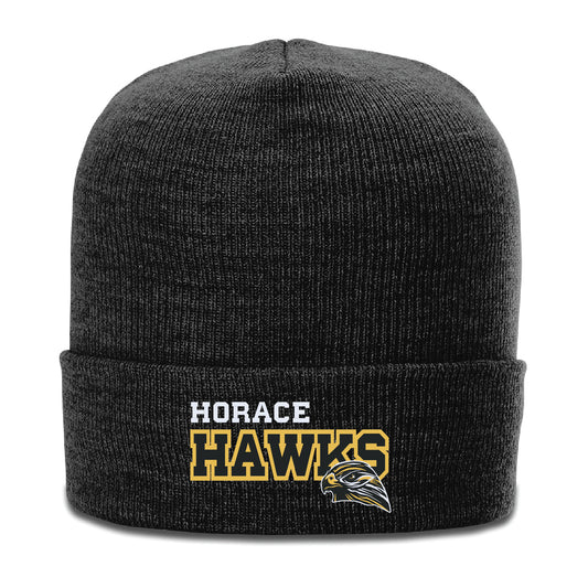 HAWKS Heathered Beanie W/ Cuff