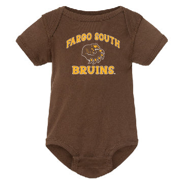 Bruins Martin Brown Rabbit Skins Ribbed Onesie 1123