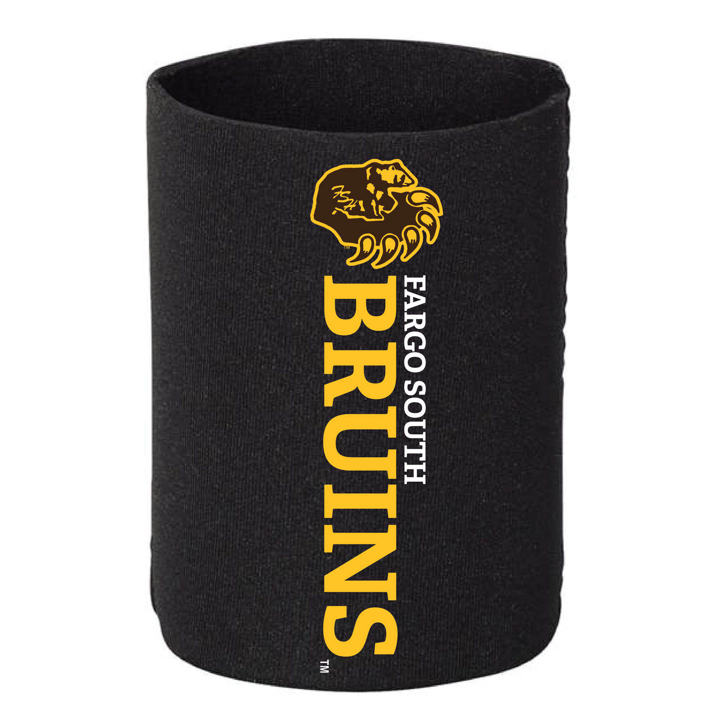 Bruins Can Koozies  Black/White/Gold