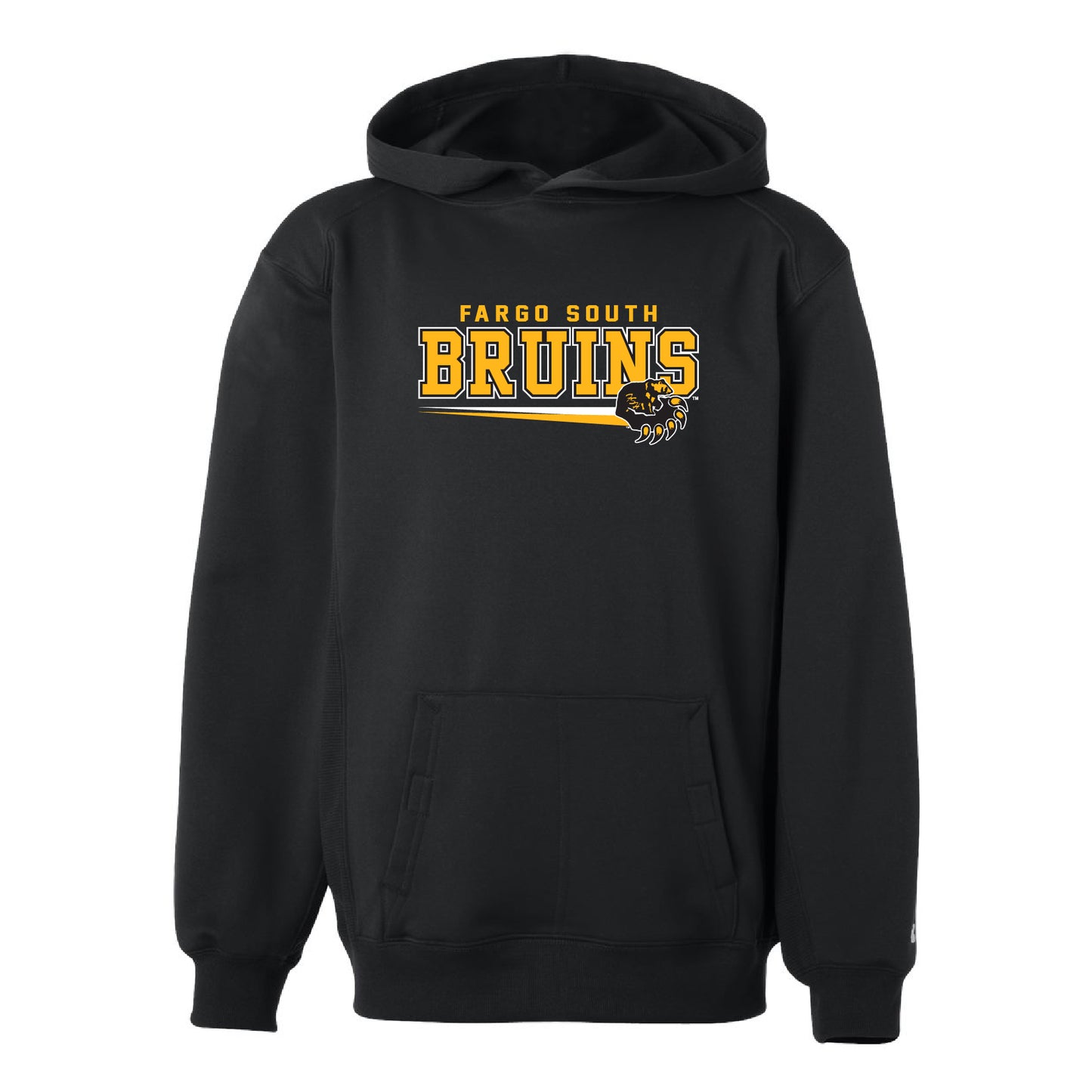 Bruins Racer Black YTH District V.I.T. Fleece Hoodie 0224