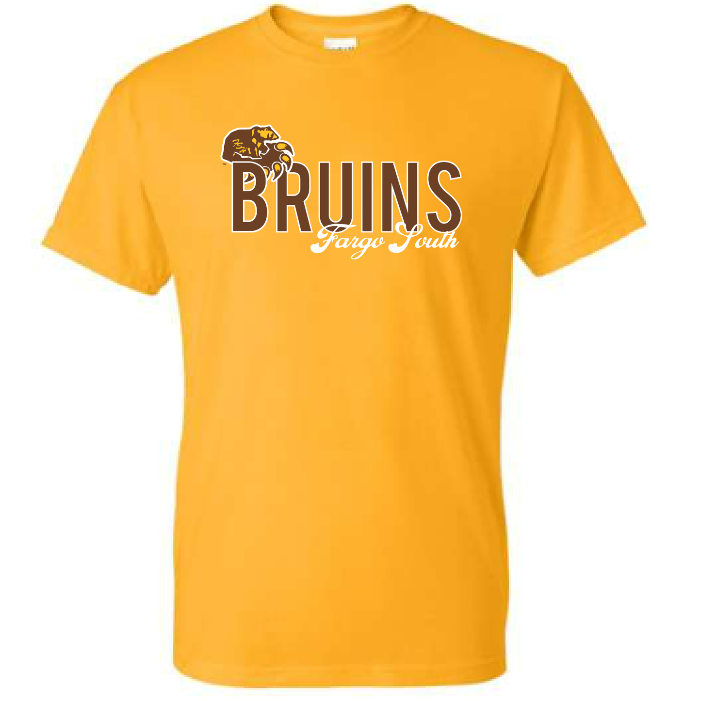 Bruins Gold Gildan SS DryBlend Tee