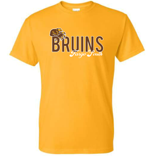 Bruins Gold Gildan SS DryBlend Tee