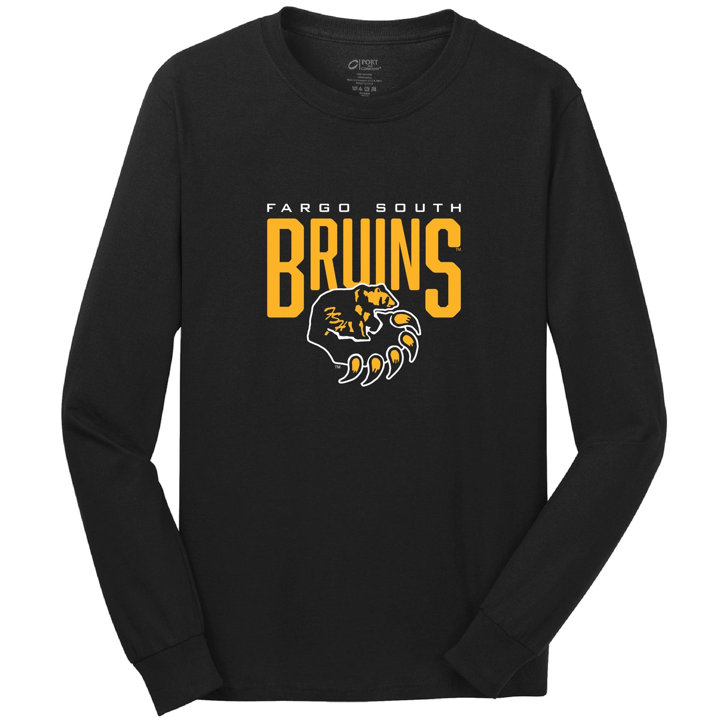 BRUINS CORE COTTON L/S TEE 1024