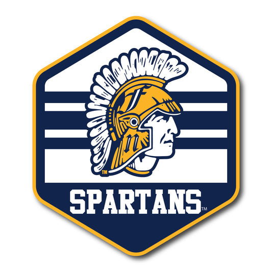 SPARTANS BADGE STICKER 1224