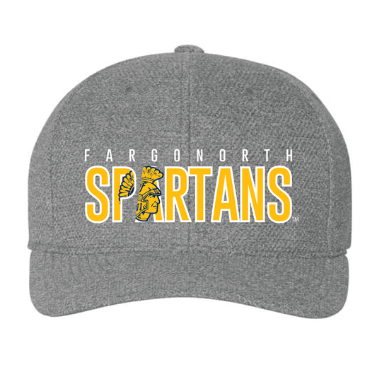 Spartans Trabis Grey Melange Flexfit Cap 0324