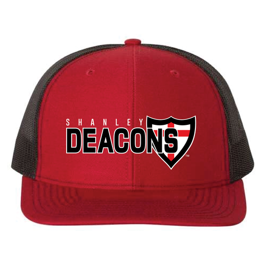 Deacons Trabis Red/Black Richardson Cap 0324