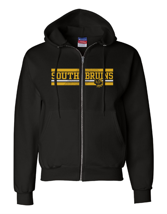 Bruin Blk Full Zip