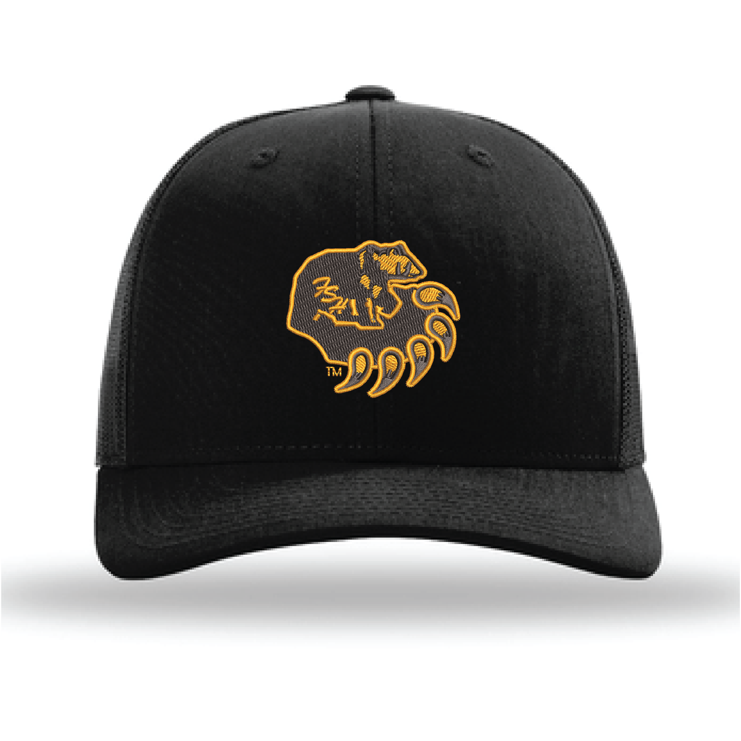 Bruins Black Richardson Trucker Cap (112)