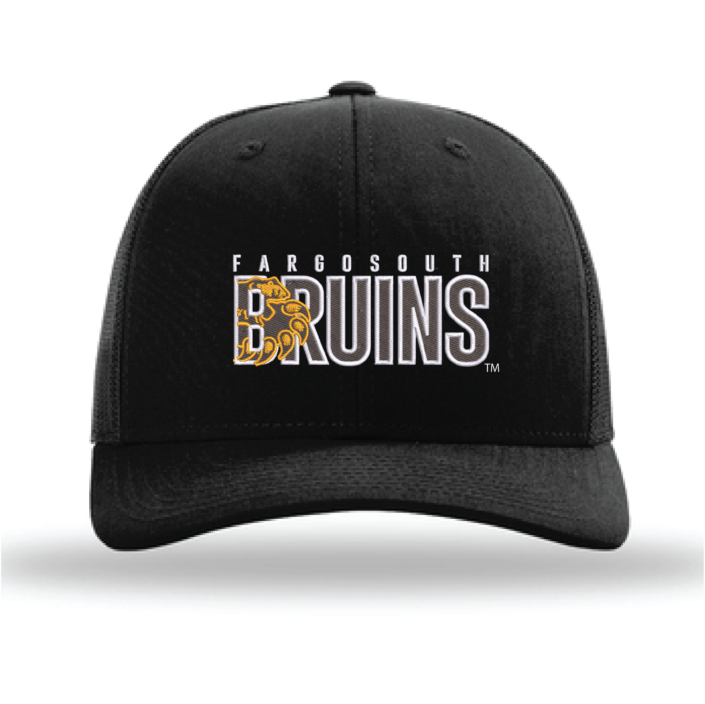 Bruins Black Richardson Trucker Cap (112)