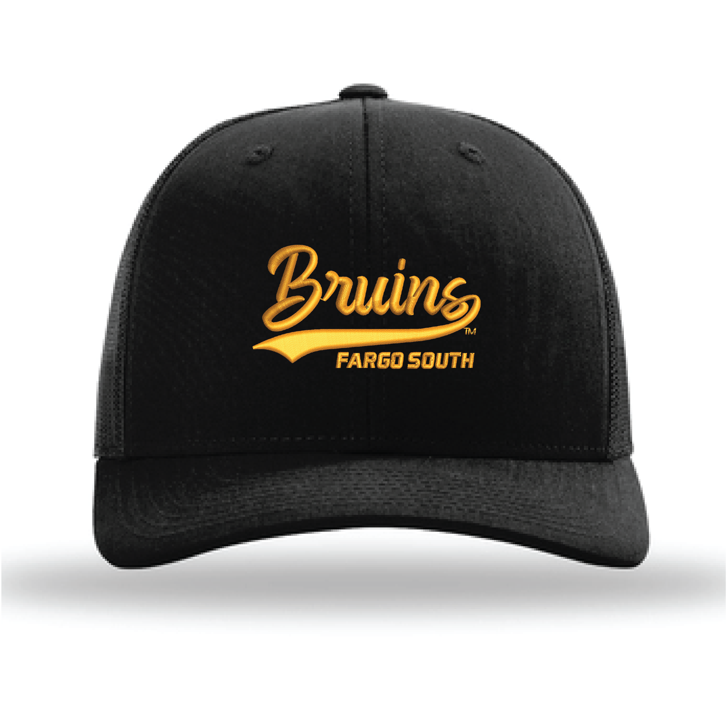 Bruins Black Richardson Trucker Cap (112)