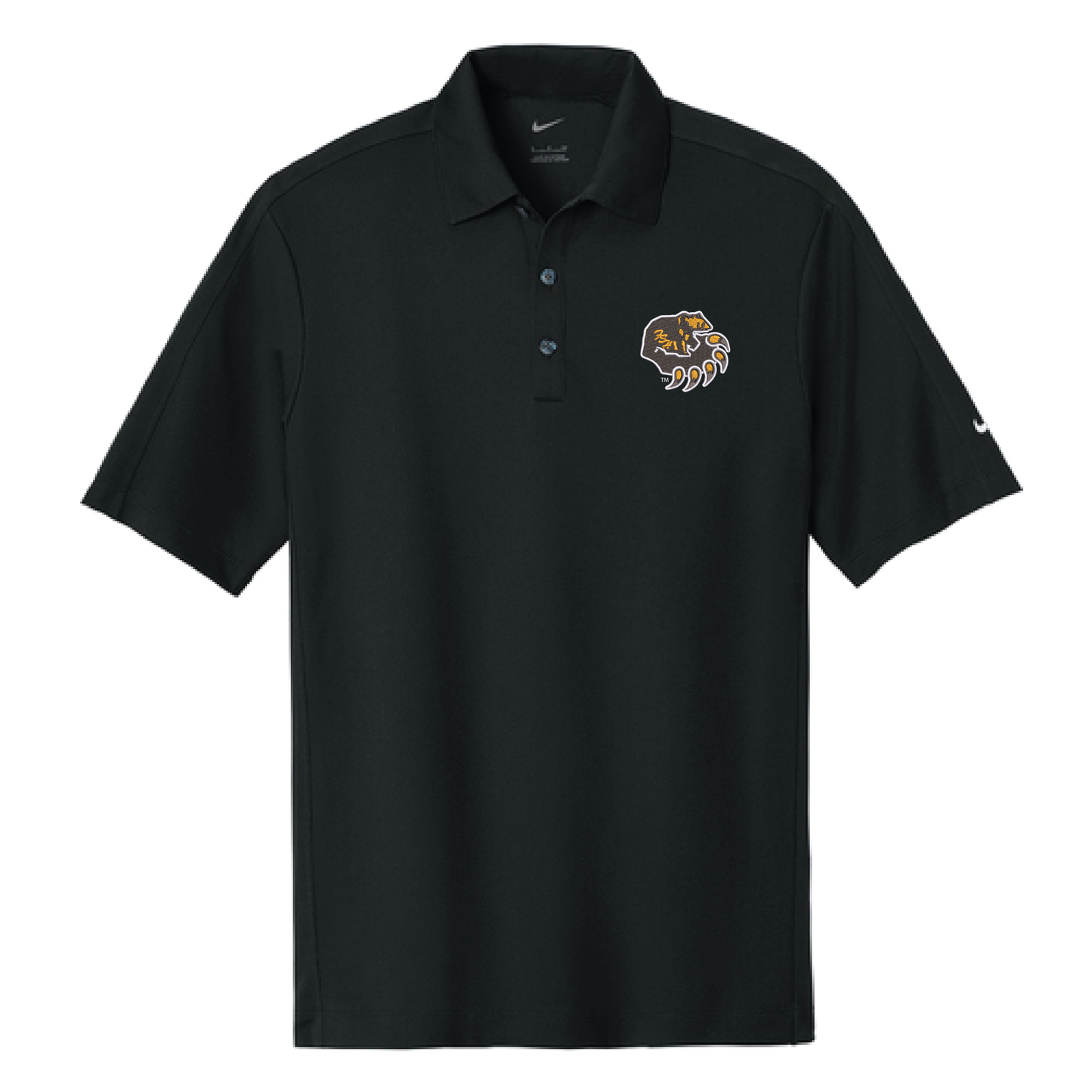 Bruins Black Nike Tech Sport Dri-FIT Polo (266998)