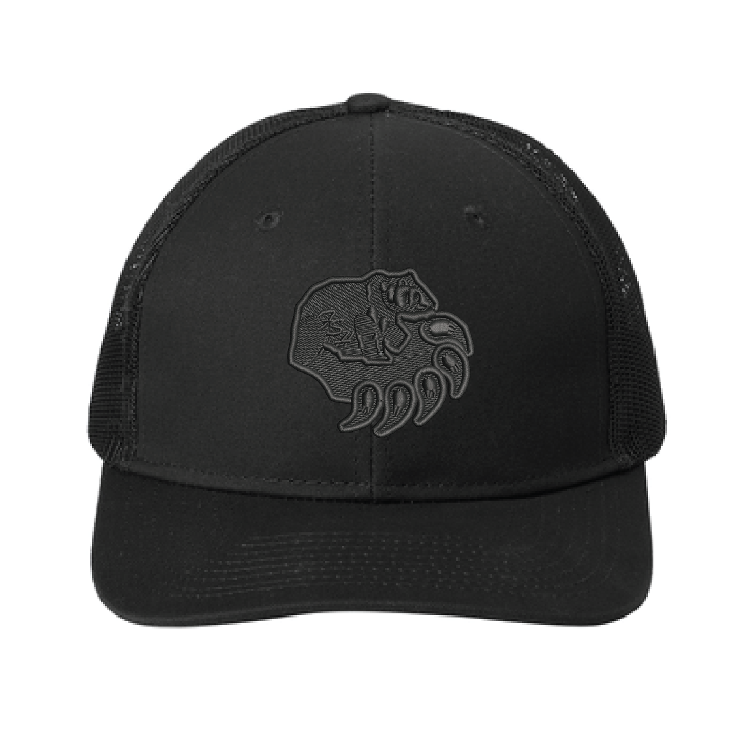 Bruins Black Port Authority® Snapback Trucker Cap (C402)