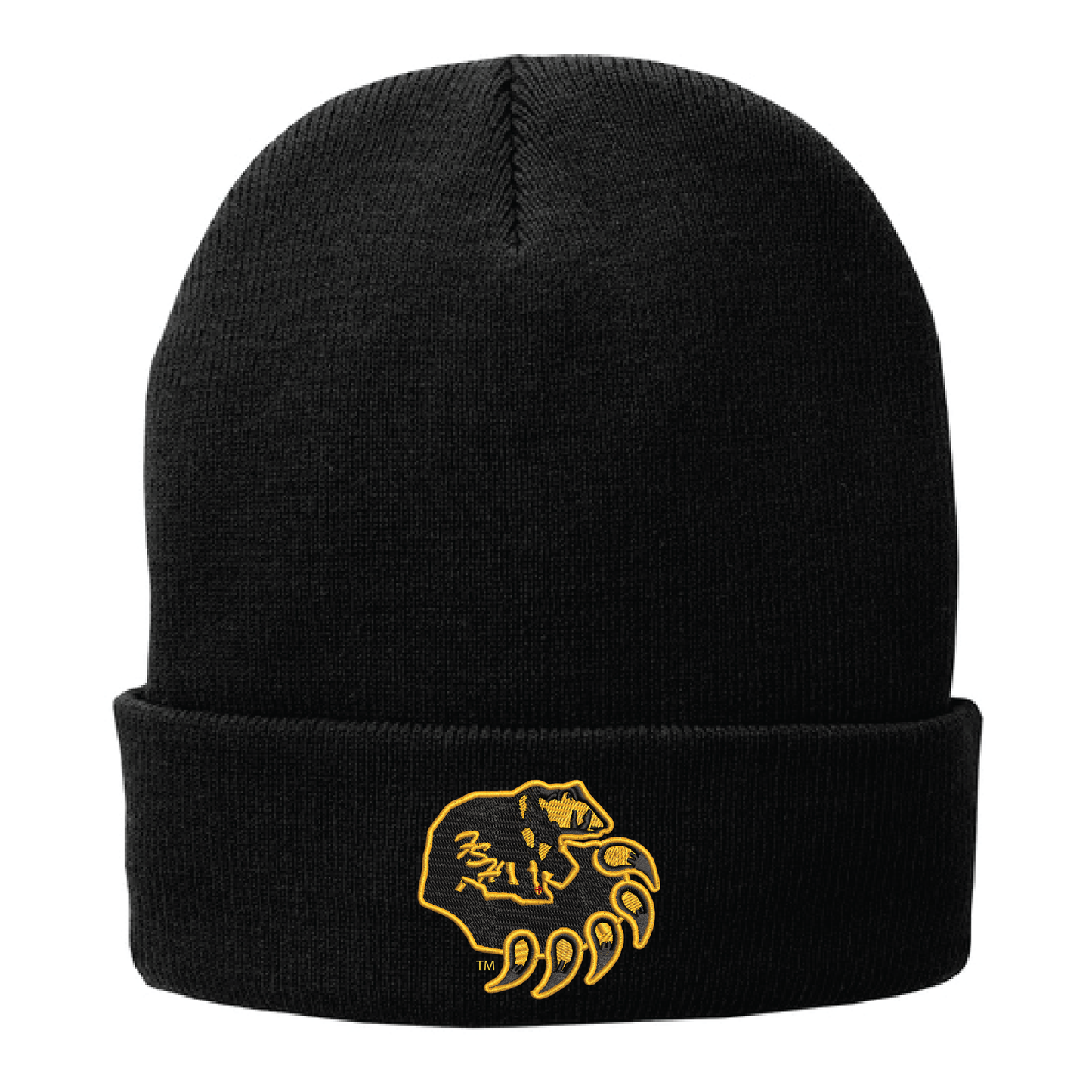 Bruins Black Port Authority® Fleece-Lined Knit Cap (CP90L)