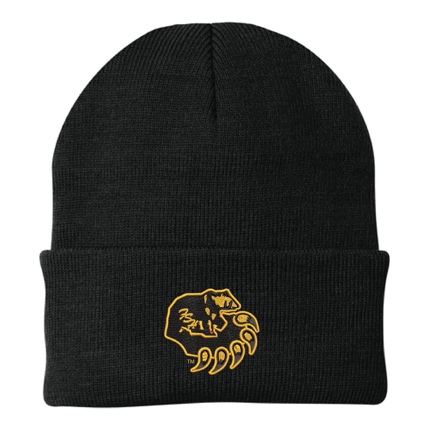 Bruins Black Port Authority® Knit Cap (CP90)