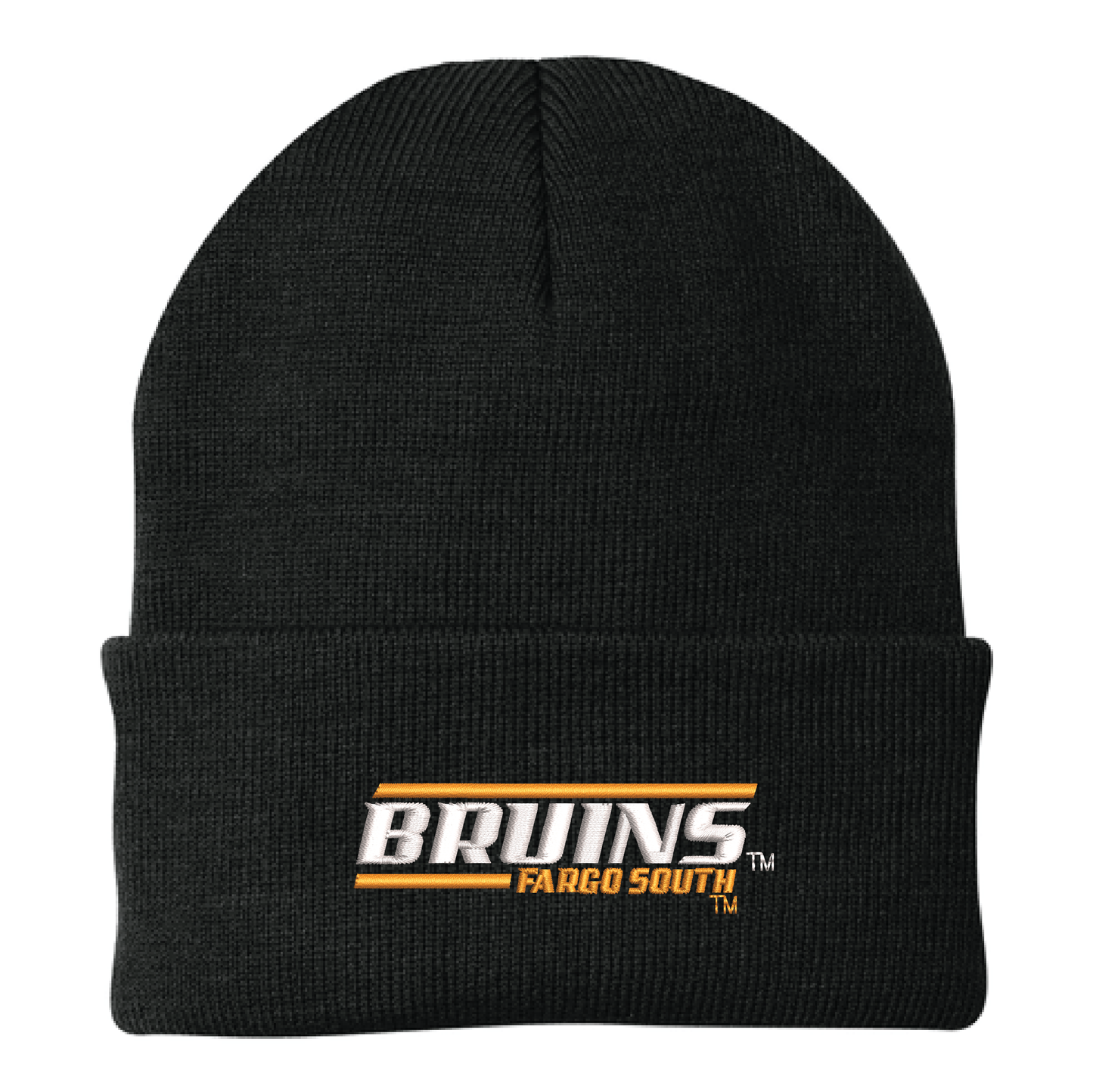 Bruins Black Port Authority® Knit Cap (CP90)