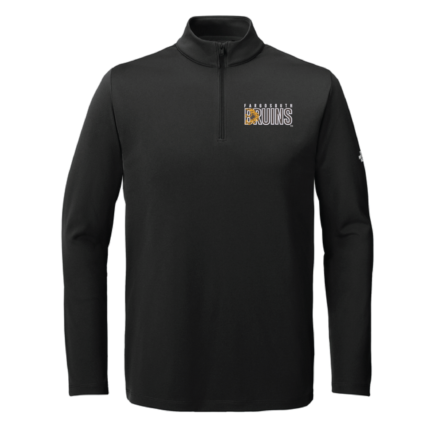 Bruins Black The North Face® Ambition 1/4-Zip (NF0A8ENR)