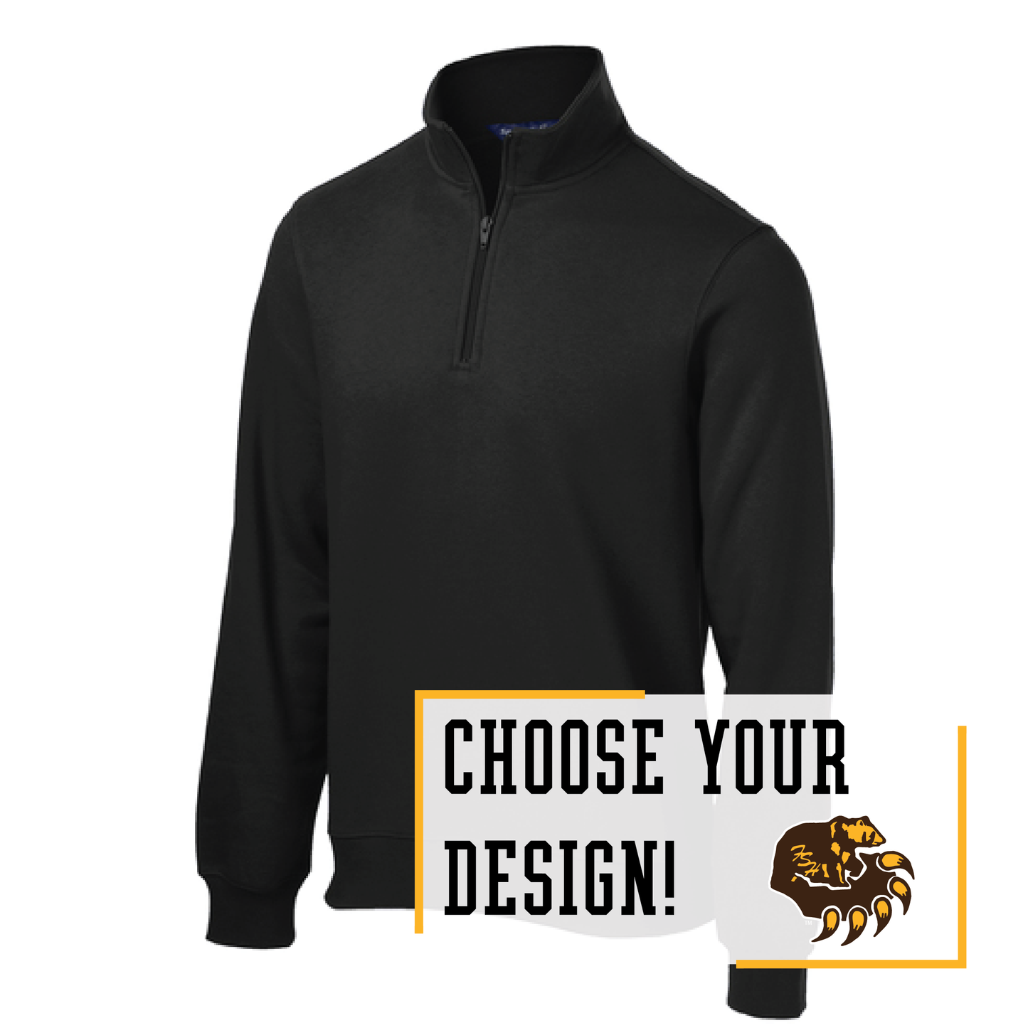 Bruins Sport-Tek® 1/4-Zip Sweatshirt (ST253)
