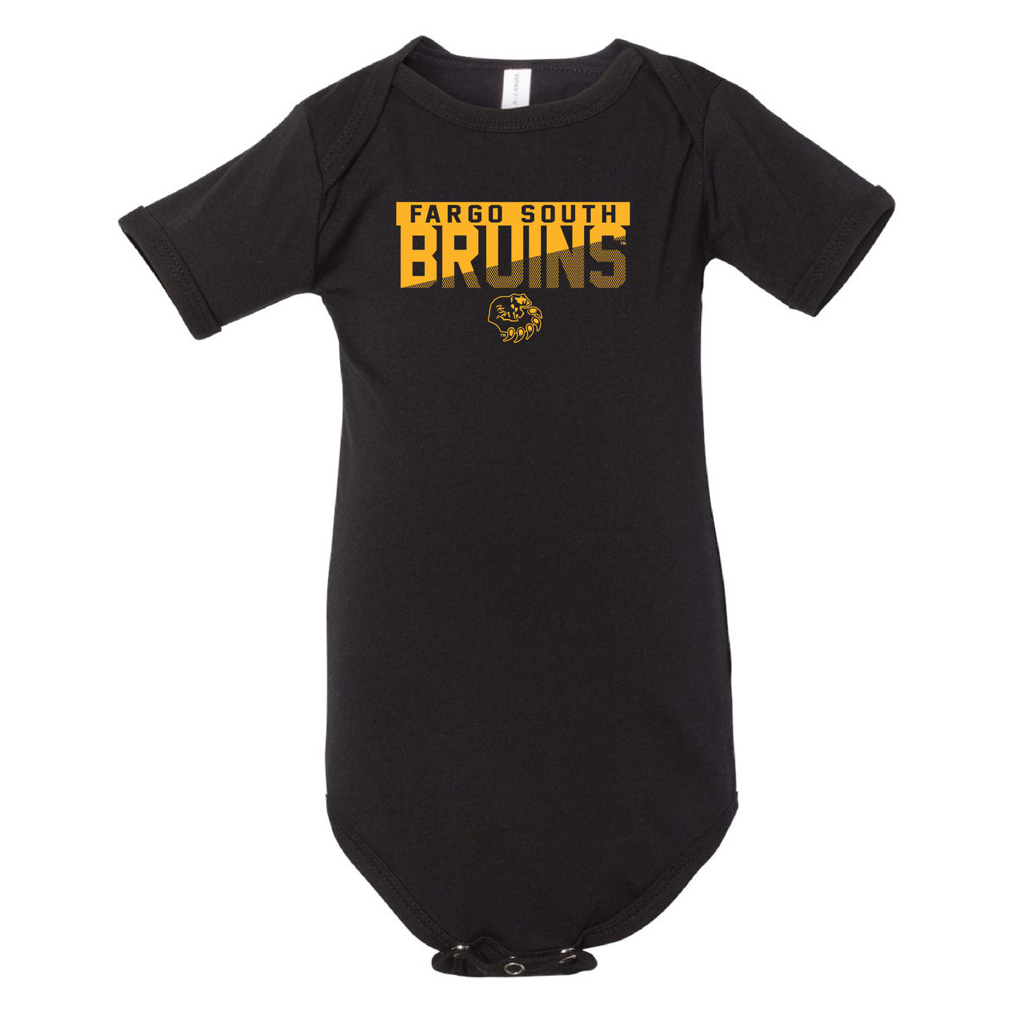 Bruins BELLA+CANVAS® Infant Jersey Short Sleeve One Piece (100b)