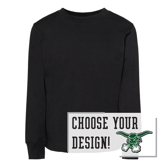 Packers BELLA+CANVAS® Toddler Long Sleeve Tee (3501T)