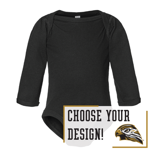Hawks Rabbit Skins™ Infant Long Sleeve Jersey Bodysuit (4421)