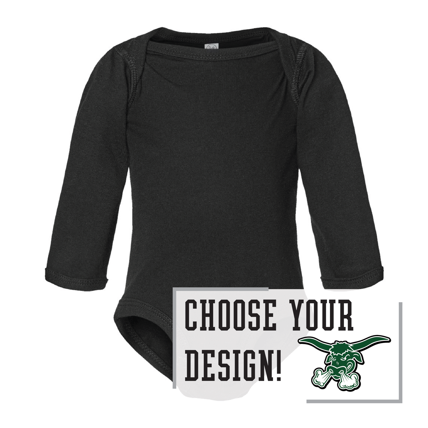 Packers Rabbit Skins™ Infant Long Sleeve Jersey Bodysuit (4421)