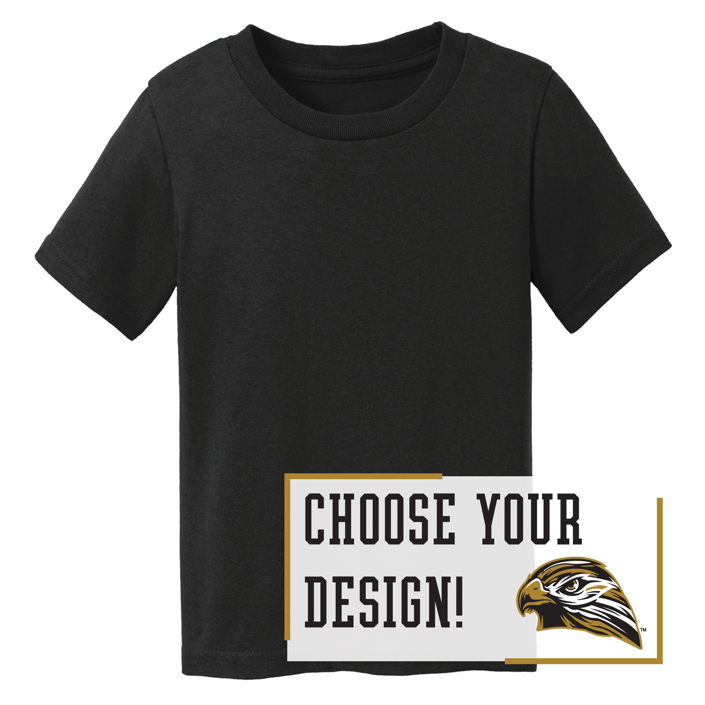Hawks Port & Co™ Toddler Core Cotton Tee (CAR54T)