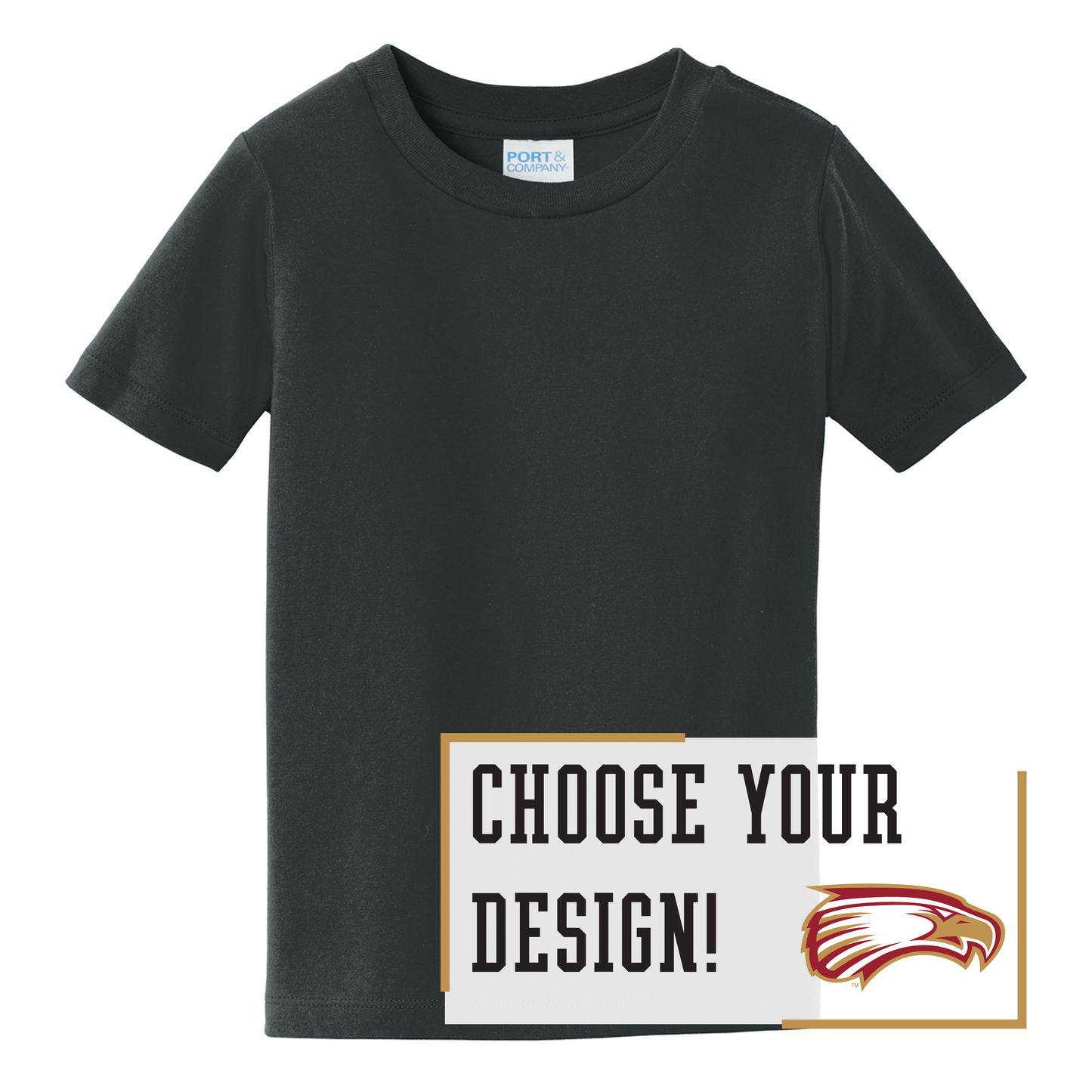 Eagles Port & Co™ Toddler Fan Favorite™ Tee (PC450TD)
