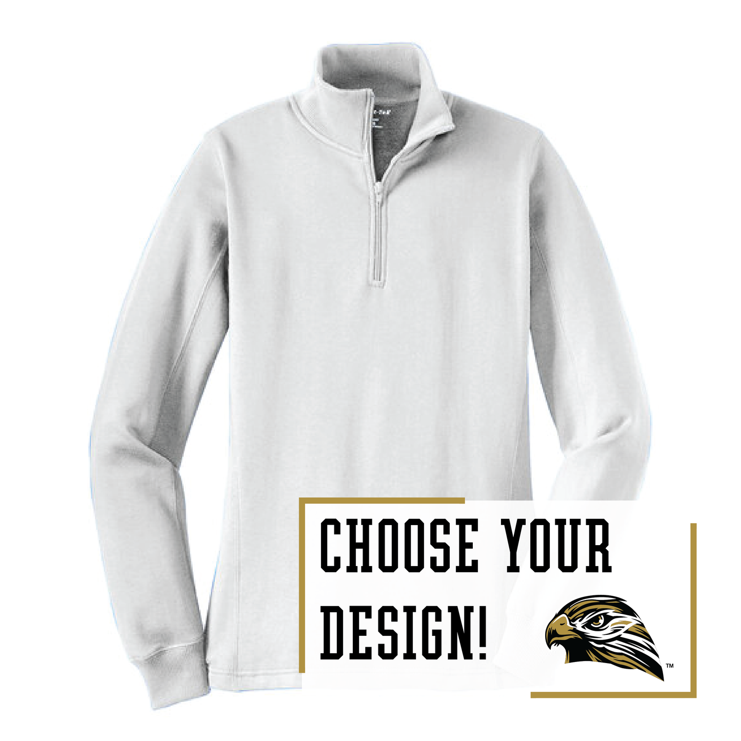 Hawks Sport-Tek® Women's 1/4-Zip (LST253)
