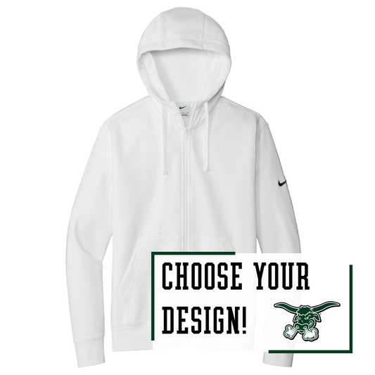 Packers Nike Club Fleece Sleeve Swoosh Full-Zip Hoodie (NKDR1513)