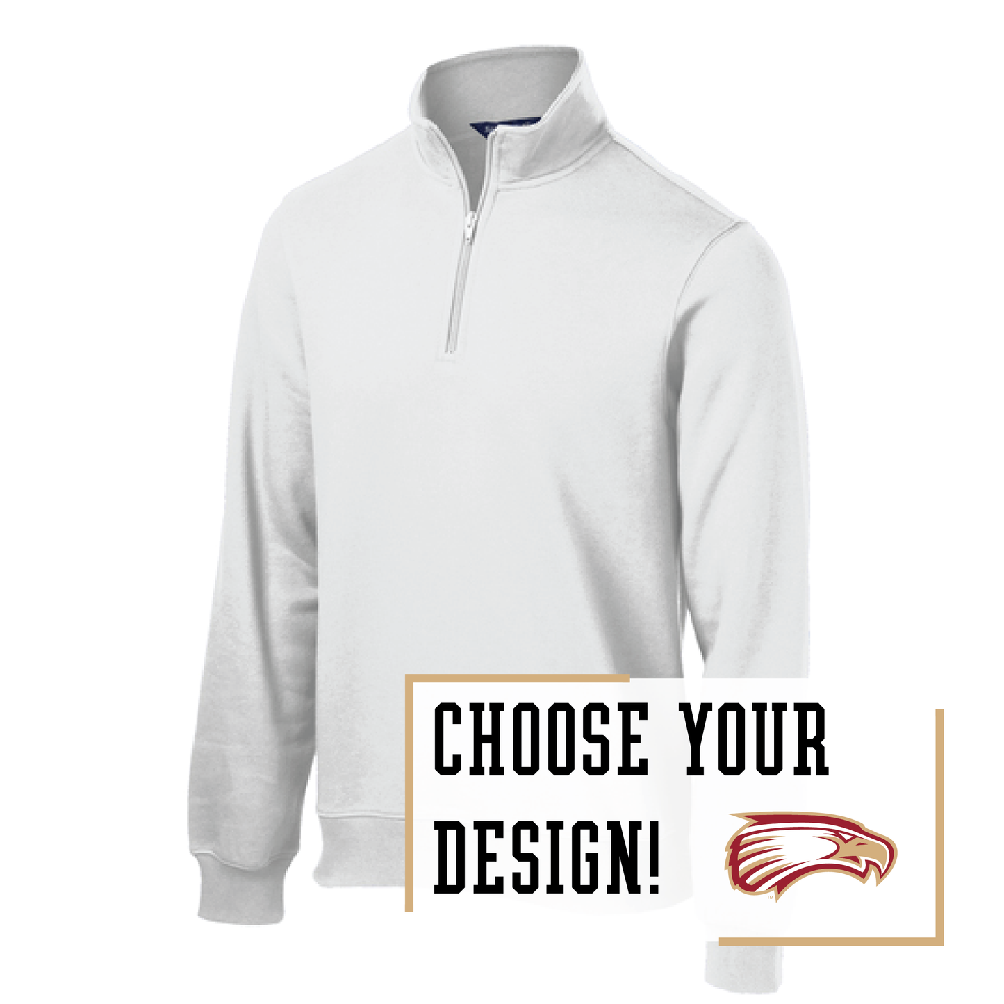 Eagles Sport-Tek® 1/4-Zip Sweatshirt (ST253)