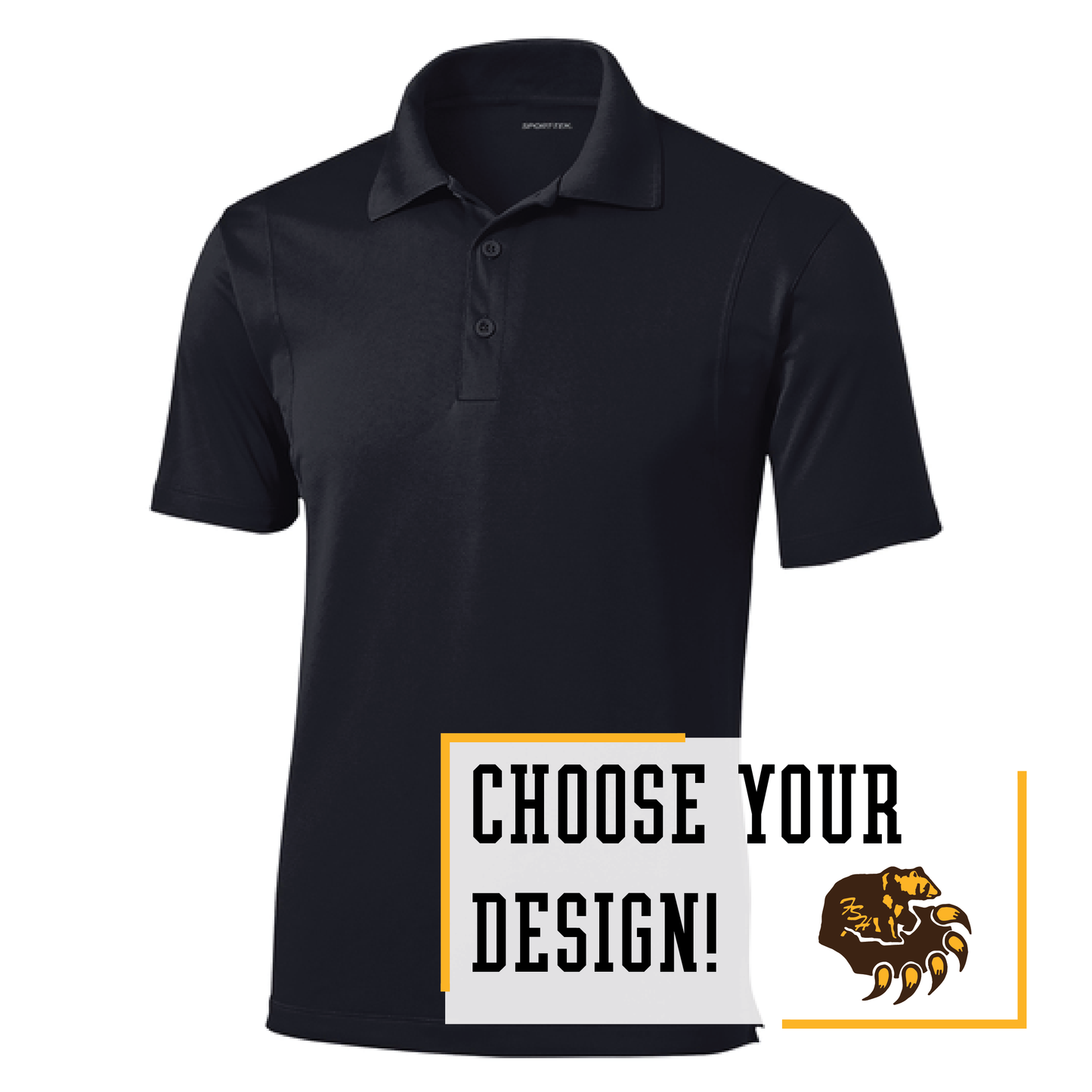 Bruins Sport-Tek® Micropique Sport-Wick® Polo (ST650)