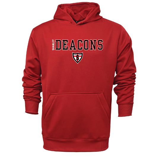 Deacons Bracket Red YTH Baw Hoodie 0224