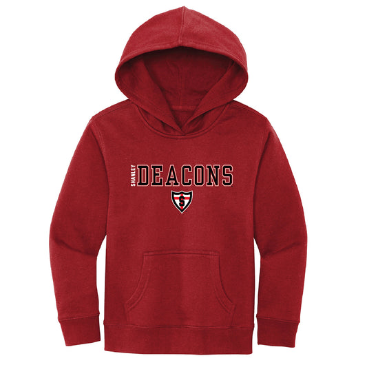 Deacons Bracket Classic Red YTH District Hoodie 0224