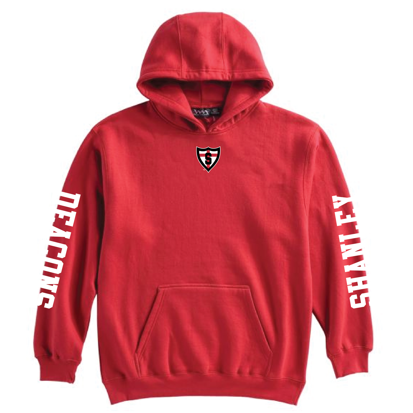 Deacons Red Corinth Hooded Sweatshirt