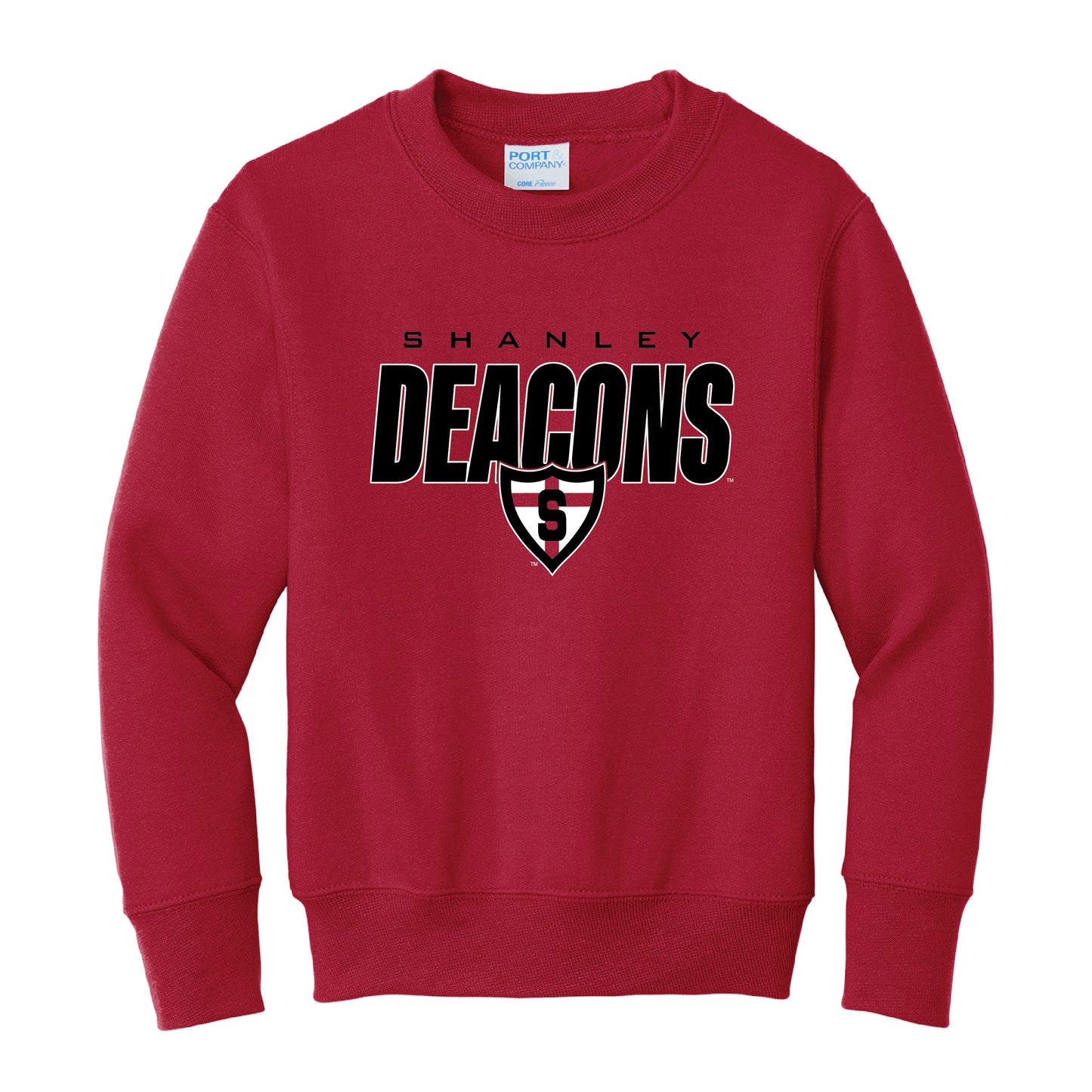 DEACONS YTH FLEECE CREWNECK 0824